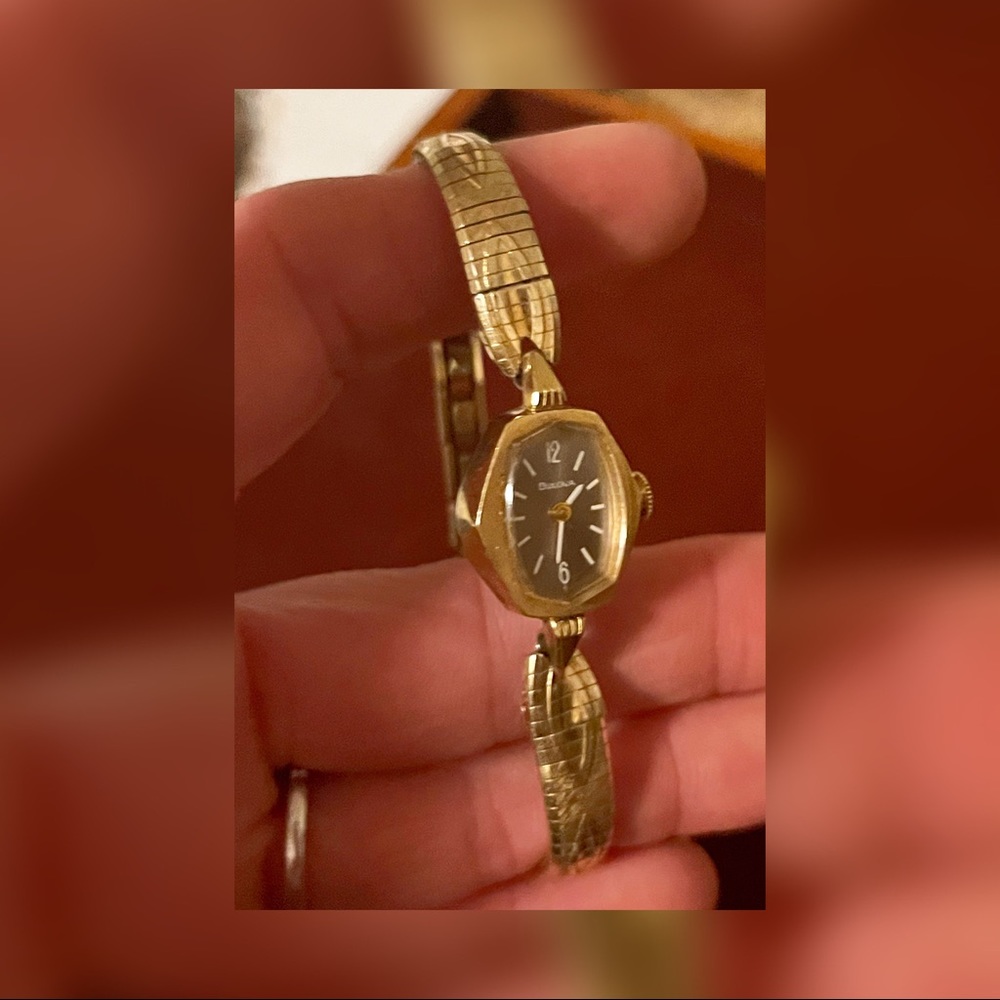 Vintage Mid-Century Bulova 10K RGP Woman’s Watch•Made in USA